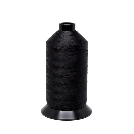 PremoBond Bonded Polyester Thread Anti - Wick Right Twist BPT Size 207 (Tex 210 ) Black 32 - oz - SewKnot