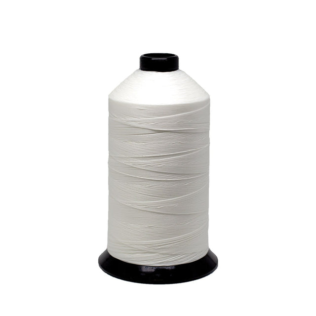 PremoBond Bonded Polyester Thread Anti - Wick Right Twist BPT Size 207 (Tex 210 ) White 32 - oz - SewKnot