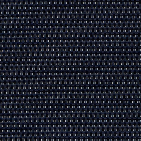 Sample of Phifertex Matte Navy Caneweave LMN 54 - inch Wicker Weave Collection Sling Upholstery Fabric - SewKnot