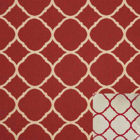 Sample of Sunbrella Accord II Crimson 45936 - 0000 Upholstery Fabric - SewKnot