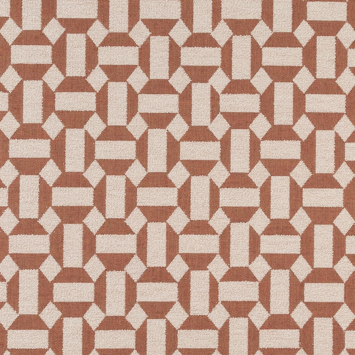 Sample of Sunbrella Assemble II Clay 47247 - 0002 Upholstery Fabric - SewKnot