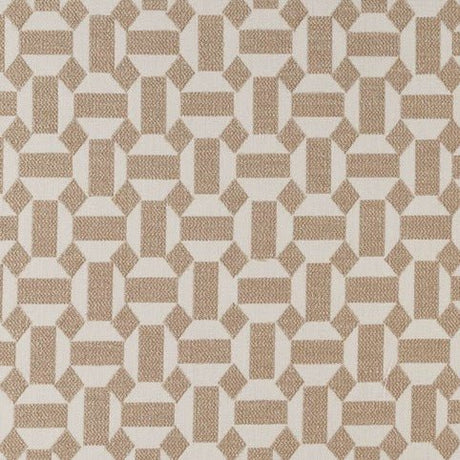 Sample of Sunbrella Assemble Sand 47246 - 0001 Upholstery Fabric - SewKnot