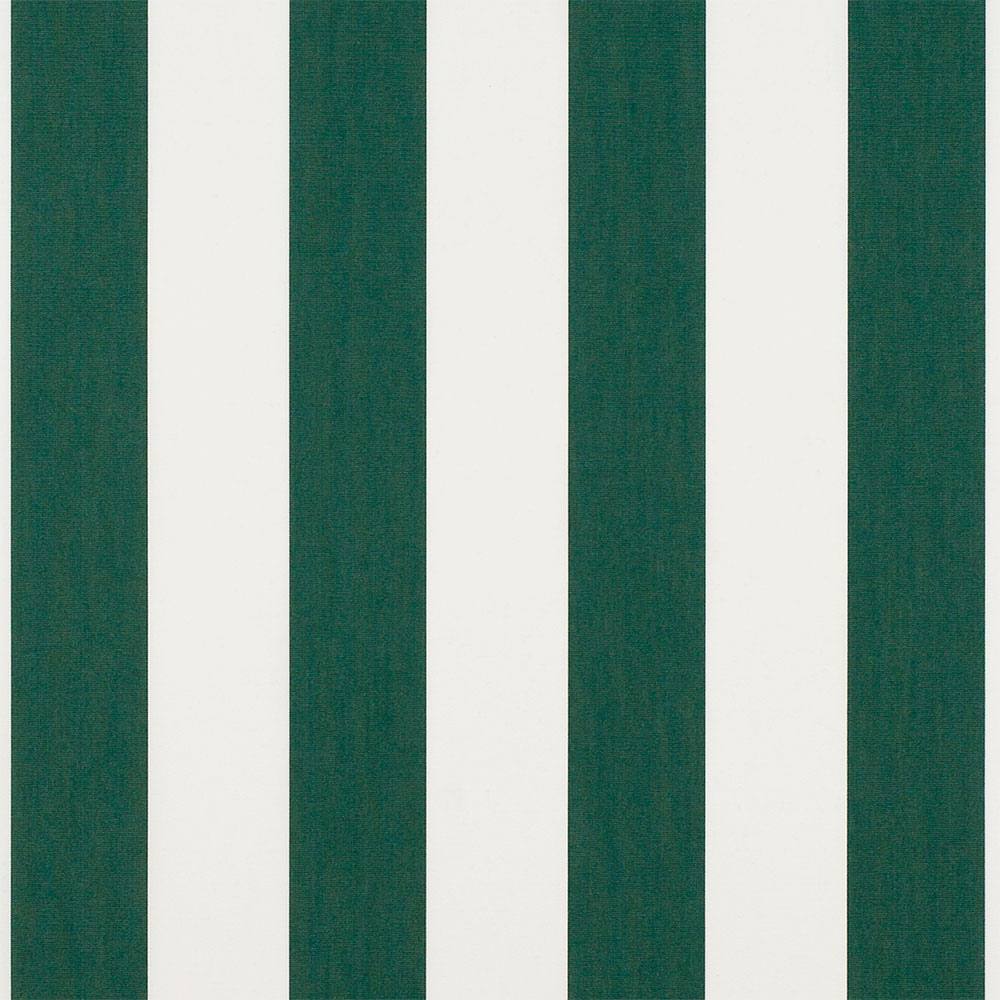 Sample of Sunbrella Beaufort Forest Green/Natural 6 Bar 4806 - 0000 46 - Inch Stripes Awning / Shade Fabric - SewKnot