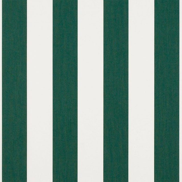 Sample of Sunbrella Beaufort Forest Green/Natural 6 Bar 4806 - 0000 46 - Inch Stripes Awning / Shade Fabric - SewKnot