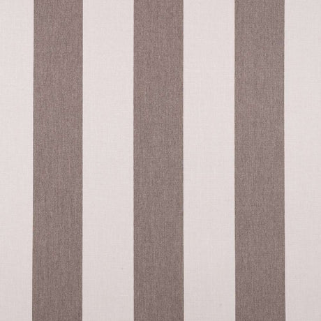 Sample of Sunbrella Beaufort Mushroom 4753 - 0000 46 - Inch Stripes Awning / Shade Fabric - SewKnot