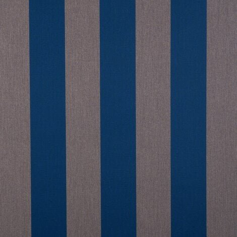 Sample of Sunbrella Beaufort Peacock 4771 - 0000 46 - Inch Stripes Awning / Shade Fabric - SewKnot