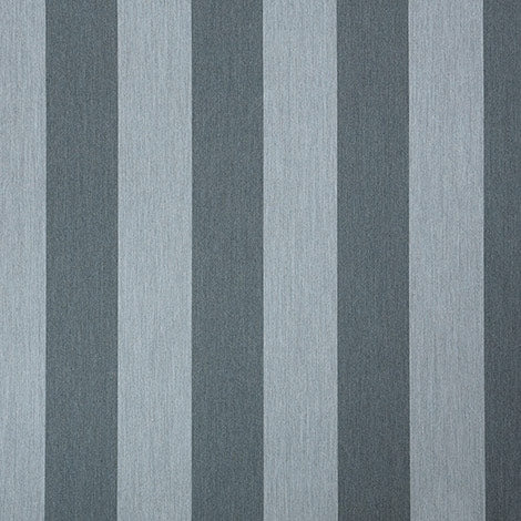 Sample of Sunbrella Beaufort Storm 4742 - 0000 46 - Inch Stripes Awning / Shade Fabric - SewKnot