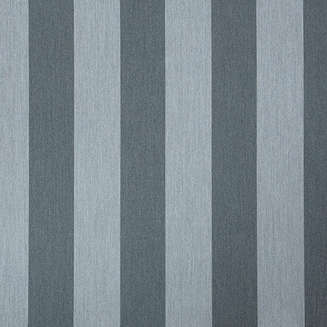 Sample of Sunbrella Beaufort Storm 4742 - 0000 46 - Inch Stripes Awning / Shade Fabric - SewKnot
