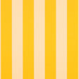 Sample of Sunbrella Beaufort Yellow / White 6 Bar 5702 - 0000 46 - Inch Stripes Awning / Shade Fabric - SewKnot