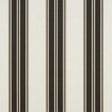 Sample of Sunbrella Black / Taupe Fancy 4946 - 0000 46 - Inch Stripes Awning / Shade Fabric - SewKnot