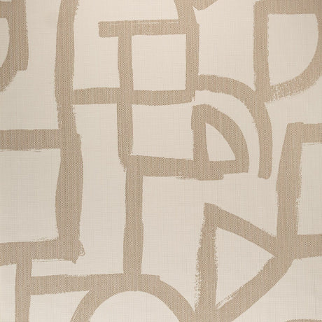 Sample of Sunbrella Brushstroke Stucco 146588 - 0005 Upholstery Fabric - SewKnot