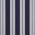 Sample of Sunbrella Captain Navy Natural Classic 4902 - 0000 46 - Inch Stripes Awning / Shade Fabric - SewKnot