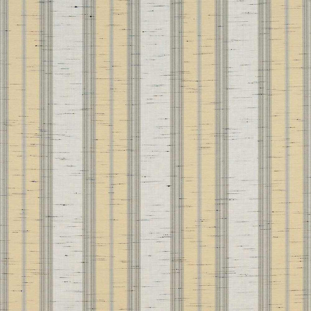 Sample of Sunbrella Chip Fancy Grey / Beige 4777 - 0000 46 - Inch Stripes Awning / Shade Fabric - SewKnot