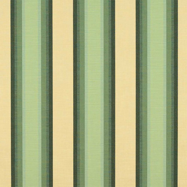 Sample of Sunbrella Colonnade Juniper 4856 - 0000 46 - Inch Stripes Awning / Shade Fabric - SewKnot