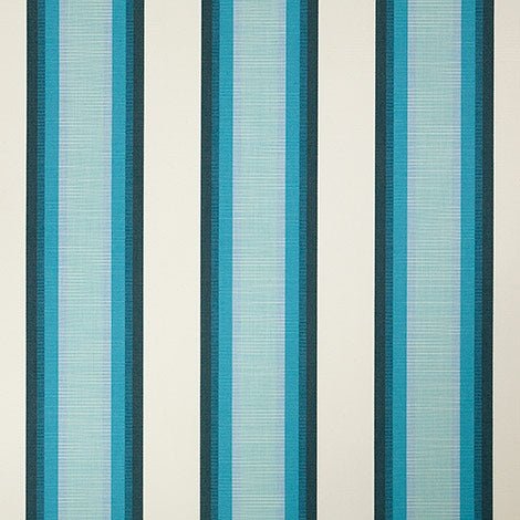 Sample of Sunbrella Colonnade Seaglass 4823 - 0000 46 - Inch Stripes Mayfield Collection Awning / Shade Fabric - SewKnot