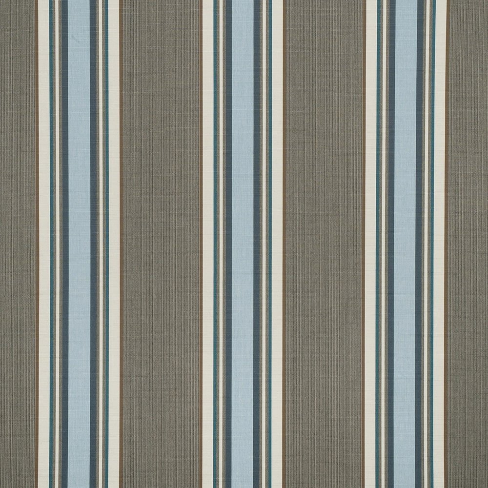 Sample of Sunbrella Emblem Dew 4839 - 0000 46 - Inch Stripes Mayfield Collection Awning / Shade Fabric - SewKnot