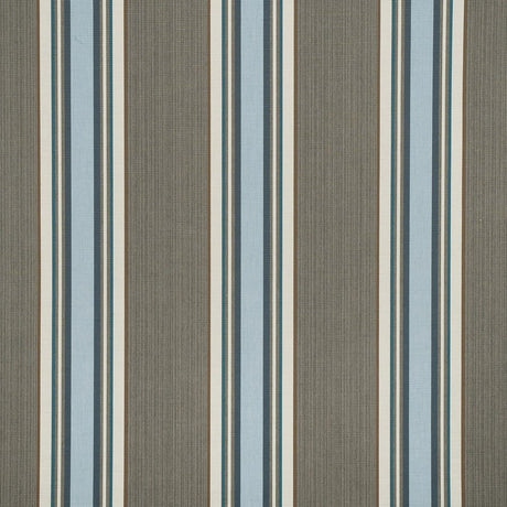 Sample of Sunbrella Emblem Dew 4839 - 0000 46 - Inch Stripes Mayfield Collection Awning / Shade Fabric - SewKnot