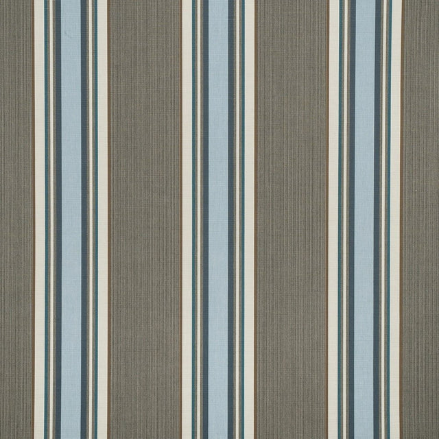 Sample of Sunbrella Emblem Dew 4839 - 0000 46 - Inch Stripes Mayfield Collection Awning / Shade Fabric - SewKnot