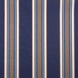 Sample of Sunbrella Emblem Navy 4898 - 0000 46 - Inch Stripes Mayfield Collection Awning / Shade Fabric - SewKnot