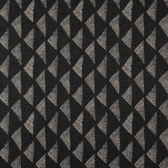 Sample of Sunbrella Etched Angles II Char 146470 - 0001 Upholstery Fabric - SewKnot