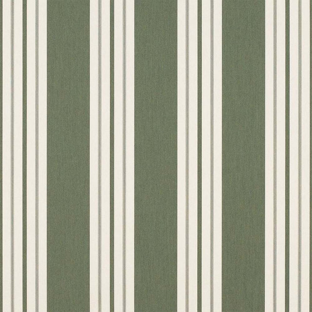 Sample of Sunbrella Fern Classic 4955 - 0000 46 - Inch Stripes Awning / Shade Fabric - SewKnot