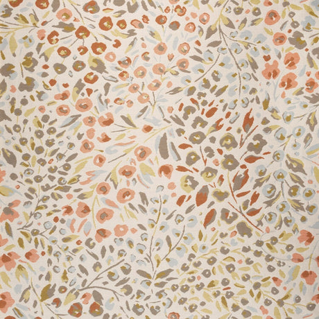 Sample of Sunbrella Flora Sunset 146608 - 0001 Upholstery Fabric - SewKnot