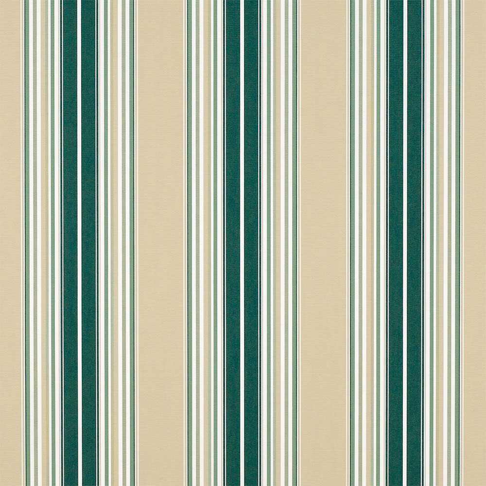 Sample of Sunbrella Forest / Beige / Natural / Sage Fancy 4932 - 0000 46 - Inch Stripes Awning / Shade Fabric - SewKnot