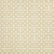 Sample of Sunbrella Fretwork Flax 45991 - 0001 Upholstery Fabric - SewKnot