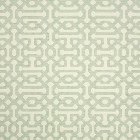 Sample of Sunbrella Fretwork Mist 45991 - 0000 Upholstery Fabric - SewKnot