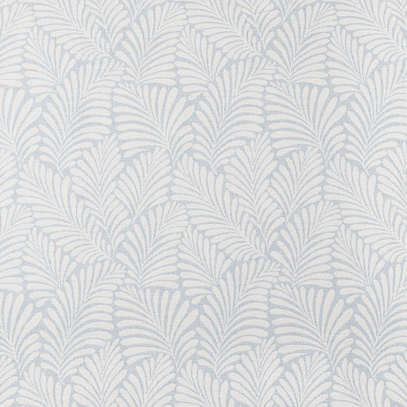 Sample of Sunbrella Frond Sky 146472 - 0003 Upholstery Fabric - SewKnot