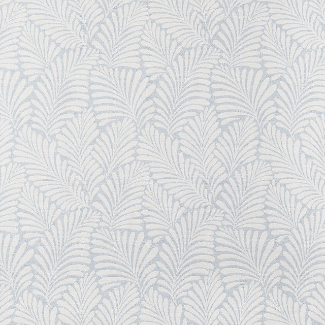 Sample of Sunbrella Frond Sky 146472 - 0003 Upholstery Fabric - SewKnot