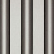 Sample of Sunbrella Grey / Black / White 4799 - 0000 46 - Inch Stripes Awning / Shade Fabric - SewKnot