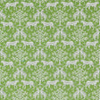 Sample of Sunbrella Jaipur Frame II Chive 146409 - 0002 Upholstery Fabric - SewKnot