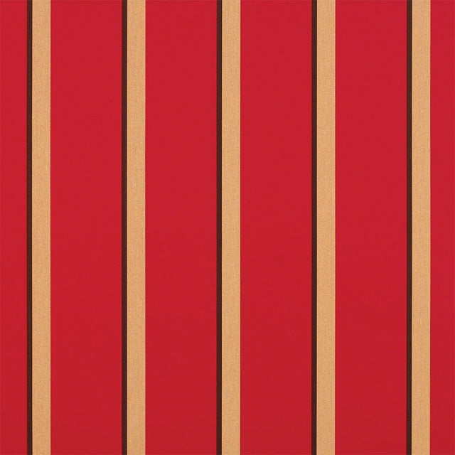 Sample of Sunbrella Manteo Cardinal 4991 - 0000 46 - Inch Stripes Mayfield Collection Awning / Shade Fabric - SewKnot