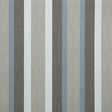 Sample of Sunbrella Marco Blue Grey 4704 - 0000 46 - Inch Stripes Awning / Shade Fabric - SewKnot