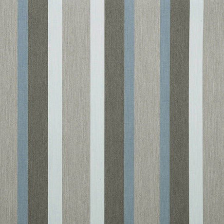 Sample of Sunbrella Marco Blue Grey 4704 - 0000 46 - Inch Stripes Awning / Shade Fabric - SewKnot