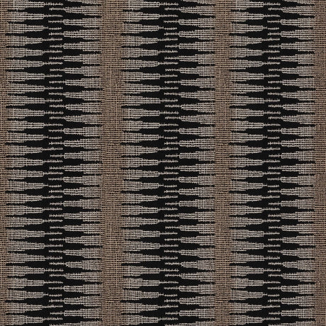 Sample of Sunbrella Ortiz Onyx 146474 - 0003 Upholstery Fabric - SewKnot