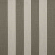 Sample of Sunbrella Paxton Stone 4711 - 0000 46 - Inch Stripes Awning / Shade Fabric - SewKnot