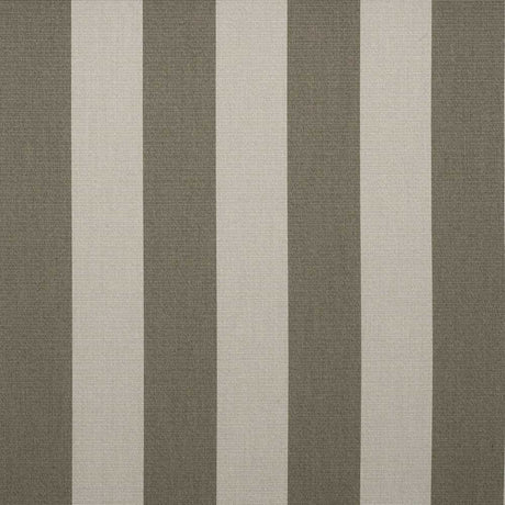 Sample of Sunbrella Paxton Stone 4711 - 0000 46 - Inch Stripes Awning / Shade Fabric - SewKnot