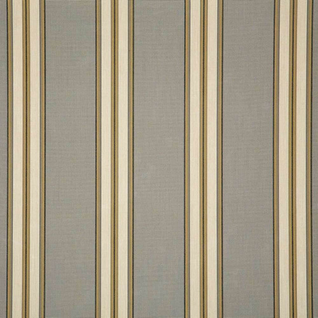 Sample of Sunbrella Preston Stone 4768 - 0000 46 - Inch Stripes Awning / Shade Fabric - SewKnot