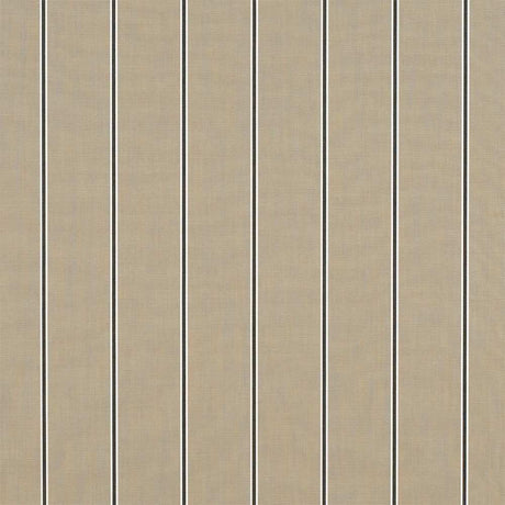 Sample of Sunbrella Putty Regimental 4961 - 0000 46 - Inch Stripes Awning / Shade Fabric - SewKnot