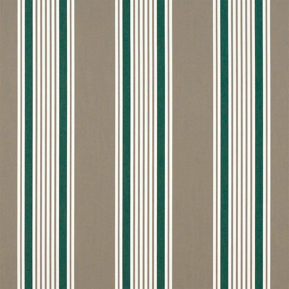 Sample of Sunbrella Taupe 5 - Bar 4907 - 0000 46 - Inch Stripes Awning / Shade Fabric - SewKnot