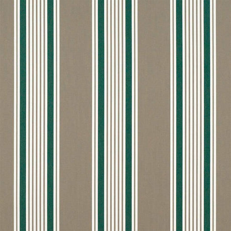 Sample of Sunbrella Taupe 5 - Bar 4907 - 0000 46 - Inch Stripes Awning / Shade Fabric - SewKnot