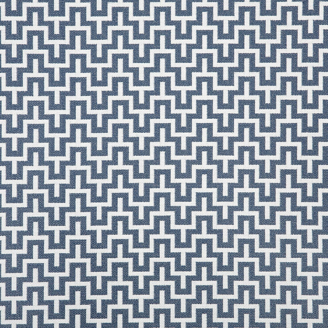 Sample of Sunbrella Underline Denim 146035 - 0001 Upholstery Fabric - SewKnot