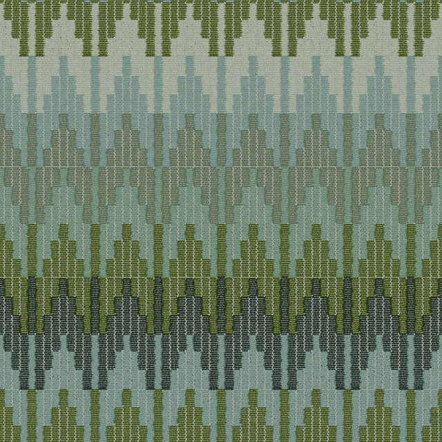 Sample of Sunbrella Valley Herbal 146597 - 0005 Upholstery Fabric - SewKnot