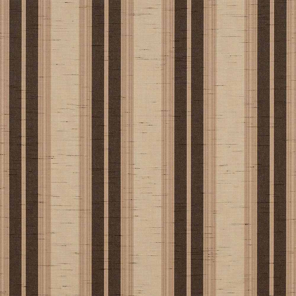 Sunbrella Chocolate Chip Fancy 4776 - 0000 46 - Inch Stripes Awning / Shade Fabric - SewKnot