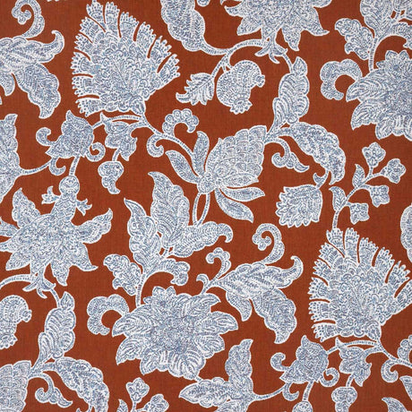 Sunbrella Floral Song Cinnabar 146023-0004 Upholstery Fabric - SewKnot