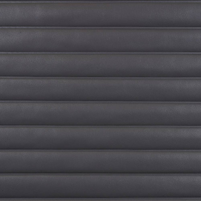 Sunbrella Horizon Capriccio Charcoal 10200 - 0012 Roll - n - Pleat Marine Vinyl Upholstery Fabric - SewKnot