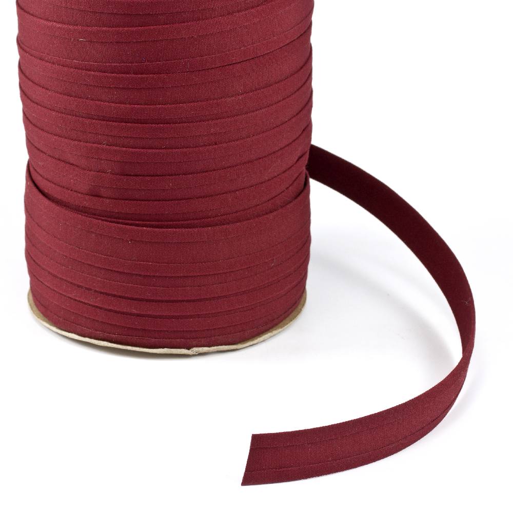 Sunbrella Marine Binding 2ET 1 inch x 100 yards 4631 Burgundy - SewKnot