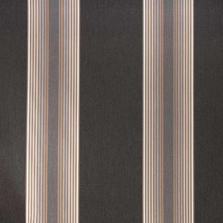 Sunbrella Tillman Shale 4836 - 0000 46 - Inch Stripes Awning / Shade Fabric - SewKnot